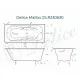 Ванна чугунная Delice Malibu 170х80 DLR230630