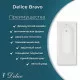 Ванна из литьевого мрамора Delice Bravo 170х75 глянцевая DLR330035-G