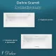 Ванна из литьевого мрамора Delice Scandi 175х70 глянцевая с ручками Хром DLR330028R-G