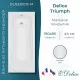 Ванна из литьевого мрамора Delice Triumph 180х80 матовая DLR330012-M
