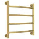 Полотенцесушитель водяной 500х500 золотой Сунержа Галант+ 03-0200-5050