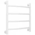 Полотенцесушитель водяной 500х500 белый глянец Сунержа Галант+ 12-0200-5050