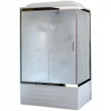 Душевая кабина 120х80х217 см Royal Bath RB8120BP2-M-CH-L матовое