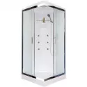 Душевая кабина 90х90х217 см Royal Bath RB90HP2-M-CH матовое