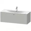 Тумба бетонно-серый матовый 122 см Duravit Brioso BR421400707