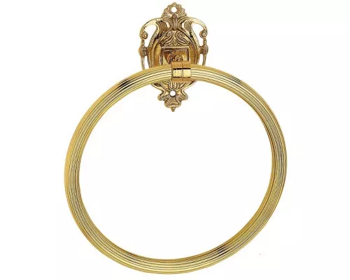Купить Полотенцедержатель кольцевой античное золото Art&Max Impero AM-1231-Do-Ant в магазине сантехники Santeh-Crystal.ru