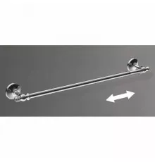 Полотенцедержатель с регулировкой длины от 50 до 80 см Art&Max Antic Crystal AM-E-2624CLS