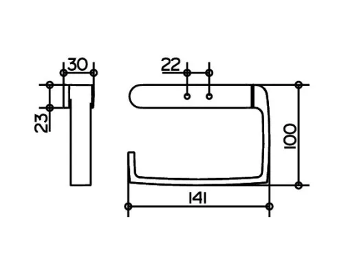 Заказать Держатель туалетной бумаги KEUCO Elegance New 11662010000 в магазине сантехники Santeh-Crystal.ru