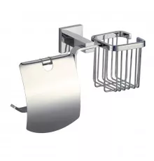 Держатель туалетной бумаги и освежителя воздуха Savol 65A S-L06551A