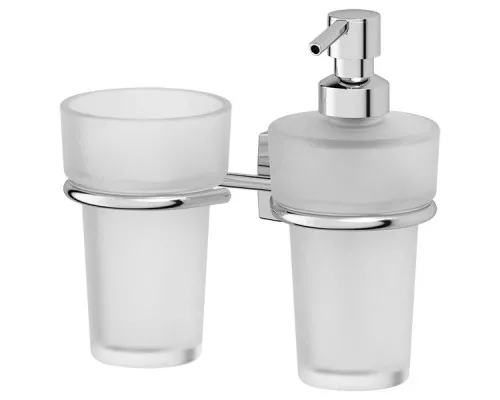 Заказать Держатель с дозатором и стаканом FBS Esperado ESP 008 в магазине сантехники Santeh-Crystal.ru