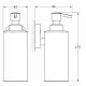 Купить Дозатор 260 мл FBS Luxia LUX 011 в магазине сантехники Santeh-Crystal.ru