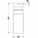 Купить Дозатор Duravit Starck T 0099351000 в магазине сантехники Santeh-Crystal.ru
