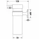 Купить Дозатор Duravit Starck T 0099351000 в магазине сантехники Santeh-Crystal.ru