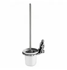 Ершик для унитаза серебро Art&Max Juno AM-0711-T