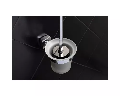 Приобрести Туалетный ёршик подвесной Fixsen Kvadro FX-61313А в магазине сантехники Santeh-Crystal.ru