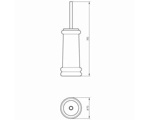 Заказать Ёршик Migliore Mirella 30304 в магазине сантехники Santeh-Crystal.ru