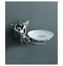 Мыльница с держателем серебро Art&Max Romantic AM-0815-T