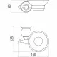 Заказать Мыльница Savol 57B S-05759B в магазине сантехники Santeh-Crystal.ru