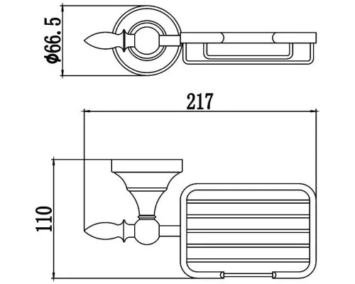 Приобрести Мыльница Savol 68BD S-BD6832 в магазине сантехники Santeh-Crystal.ru