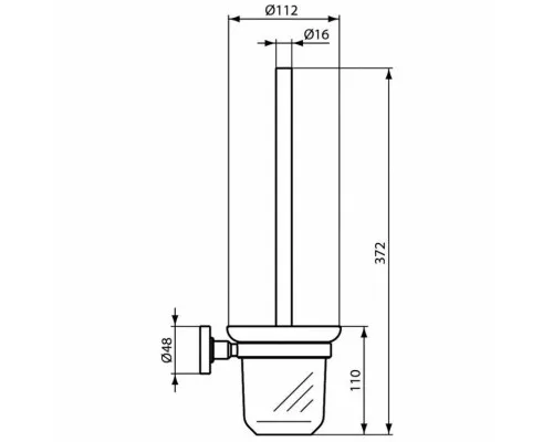 Заказать Набор аксессуаров Ideal Standard IOM BL001XG в магазине сантехники Santeh-Crystal.ru