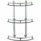 Купить Полка угловая 26х26 см Savol S-003031 в магазине сантехники Santeh-Crystal.ru