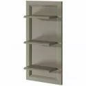 Панель с полками серый матовый Caprigo Jardin 10470-B021
