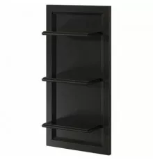 Панель с полками черный матовый Caprigo Jardin 10470-B032