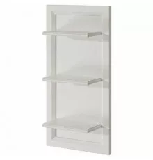 Панель с полками белый матовый Caprigo Jardin 10470-B031G