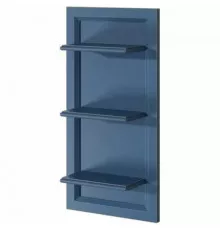 Панель с полками синий матовый Caprigo Jardin 10470-B036