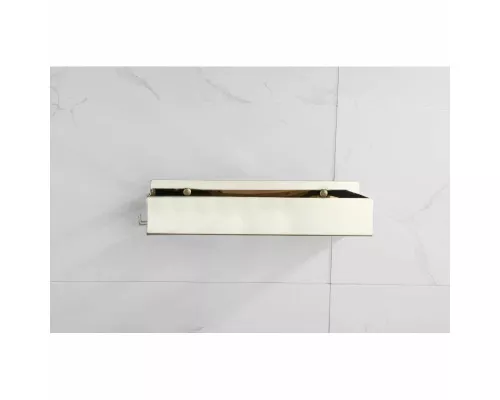 Приобрести Полка 35 см Boheme Q 10965-G в магазине сантехники Santeh-Crystal.ru