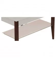 Полка стеклянная для раковины с ножками 120 см Kerasan Bentley 9188