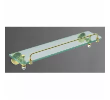 Полка стеклянная 50 см Art&Max Antic Crystal AM-E-2682SJ-Do