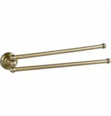 Полотенцедержатель двойной поворотный 44,5 см Fixsen Retro FX-83802А
