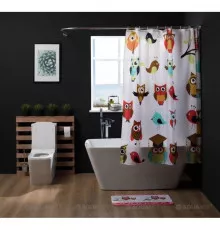 Штора для ванной комнаты Aquanet Совы SC3101A