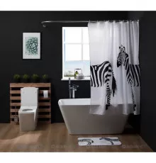 Штора для ванной комнаты Aquanet Зебры SC3288A