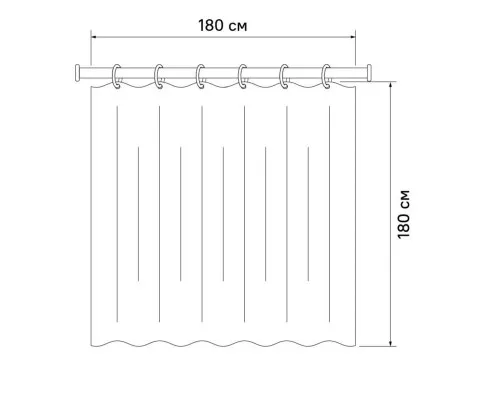 Приобрести Штора для ванной комнаты IDDIS Promo P35PV11i11 в магазине сантехники Santeh-Crystal.ru