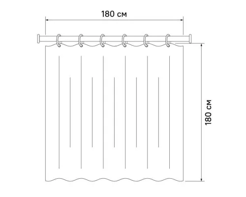 Приобрести Штора для ванной комнаты IDDIS Promo P04PV11i11 в магазине сантехники Santeh-Crystal.ru