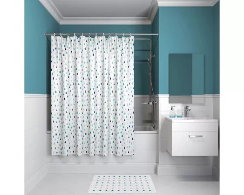 Приобрести Штора для ванной комнаты IDDIS Promo P14P118i11 в магазине сантехники Santeh-Crystal.ru