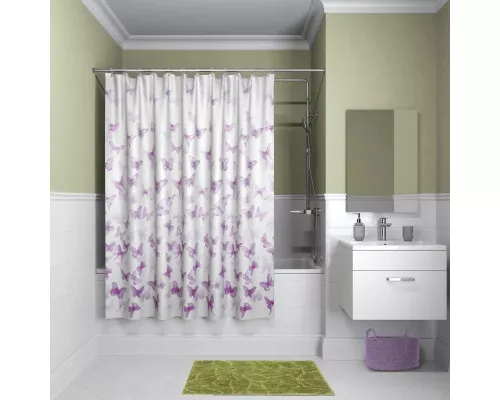 Приобрести Штора для ванной комнаты IDDIS Basic B01P118i11 в магазине сантехники Santeh-Crystal.ru