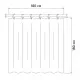 Приобрести Штора для ванной комнаты IDDIS Decor D03P118i11 в магазине сантехники Santeh-Crystal.ru