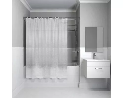 Заказать Штора для ванной комнаты IDDIS Promo P01PV18I11 в магазине сантехники Santeh-Crystal.ru