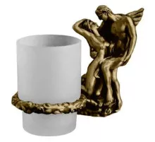 Стакан с держателем бронза Art&Max Romantic AM-0814-B