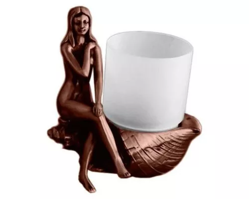 Заказать Стакан настольный медь Art&Max Juno AM-0071D-C в магазине сантехники Santeh-Crystal.ru