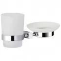 Стакан с мыльницей Remer Forma FR17CR Стакан с мыльницей Remer Forma FR17CR