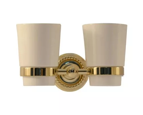 Купить Стакан двойной Magliezza Kollana 80506-DO в магазине сантехники Santeh-Crystal.ru