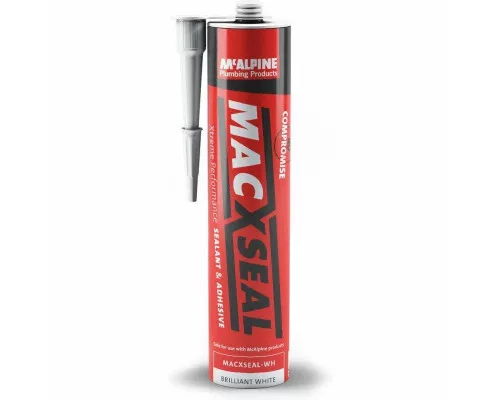 Приобрести Силиконовый герметик прозрачный 290 мл McALPINE MACXSEAL-CL в магазине сантехники Santeh-Crystal.ru
