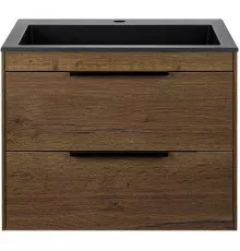 Тумба под раковину Vincea Chiara 2D VMC-2C2600TO 59,2 см, подвесная, дуб табачный