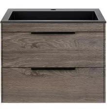 Тумба под раковину Vincea Chiara 2D VMC-2C2600RO 59,2 см, подвесная, темный дуб