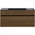 Тумба под раковину Vincea Chiara VMC-2C100TO 99 см, подвесная, дуб табачный
