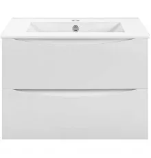 Тумба под раковину Vincea Mia Slim VMC-2MC600S1GW 60,5 см, подвесная, белый глянец